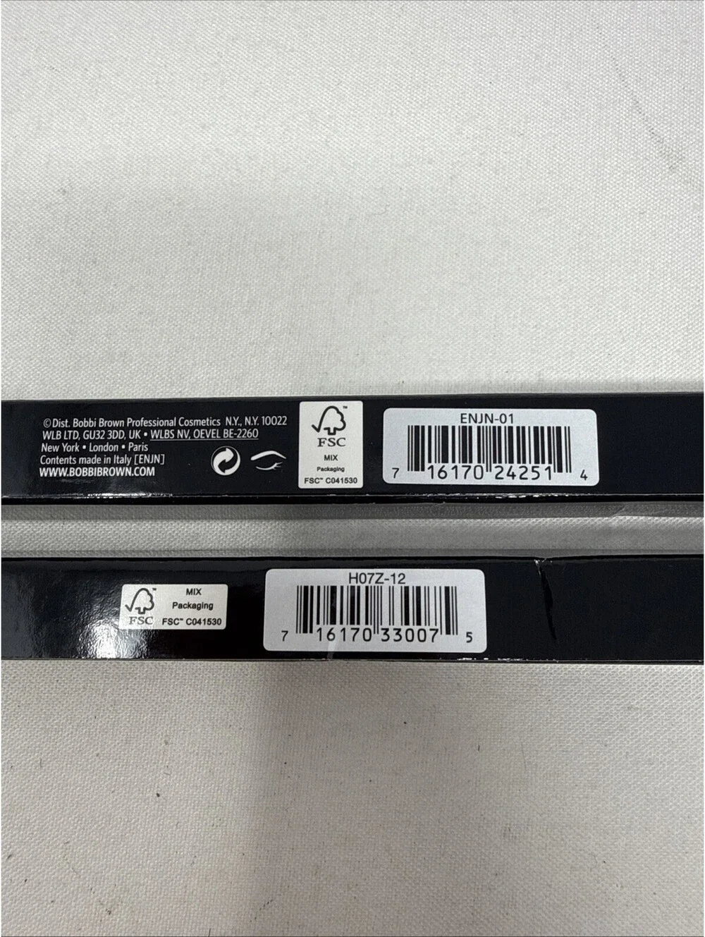 2X Bobbi Brown Precise Brow Pencil in BLACK And Blond0.07g Each X2  NIB A4